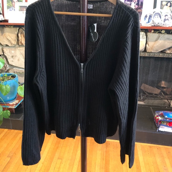 Made with Love black sweater new 2x - Picture 2 of 10